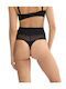 High Waist Women's Slip Black
