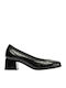 Pumps aus Schwarz Lackleder