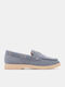 Damen Mokassins in Hellblau Farbe