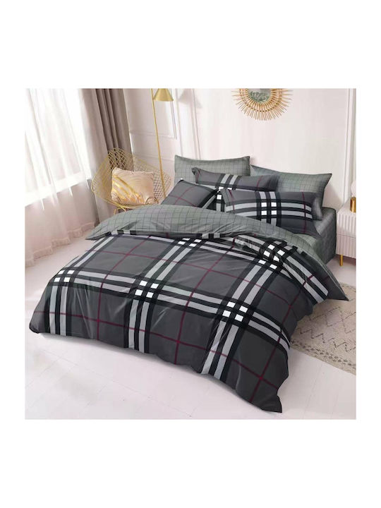 Double Coverlet Set Made of Polyester 220x240cm 3 Pieces