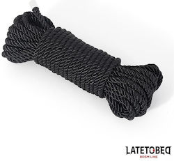 LateToBed Bindeseil in Schwarz Farbe