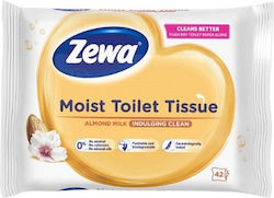 Zewa Zewa Almond Milk Мокра Тоалетна Хартия 42 ...