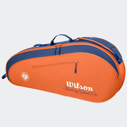 Wilson Team Тенис Чанта За 3 Ракети Оранжева