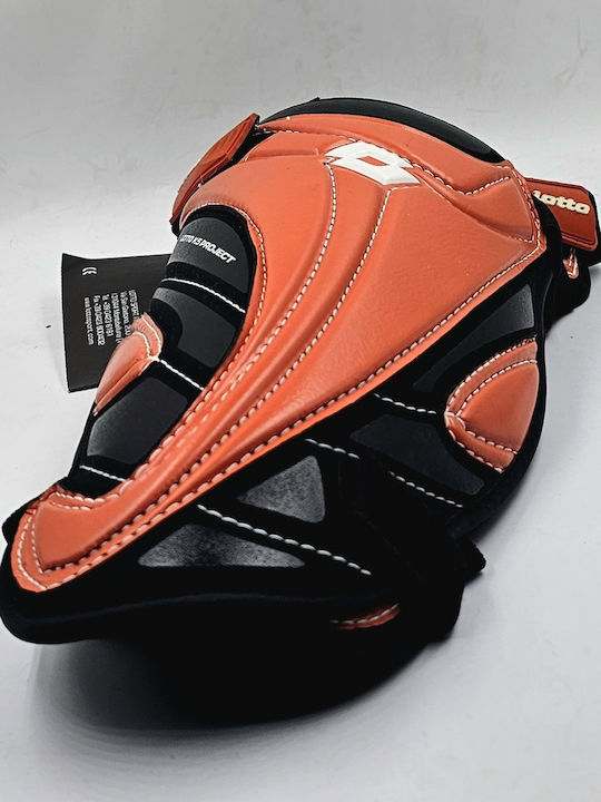 Lotto F9181 Blk M.o.rsu Wht Shing K5 Soccer Shin Guards Orange Black