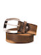 Men's Leather Brown Belt