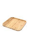 Raki Bamboo Wooden Serving Platter 25x25x2cm