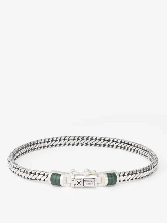 Buddha to Buddha Women's Silver Bracelet 16cm