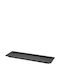 Raki Dekorative Platten Porzellan Schwarz 53x16cm