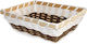 Rectangular Bread Basket Raki Made Bamboo Paper...