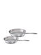 Fissler Σετ Τηγάνια από Ανοξείδωτο Ατσάλι 2τμχ