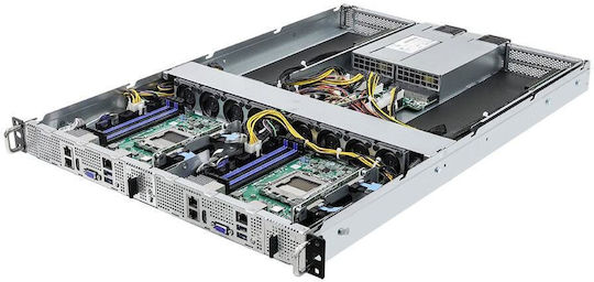 AMD Asrock Rack 1u2n2gam5/2t Основни Компоненти Райзън 48GB M.2