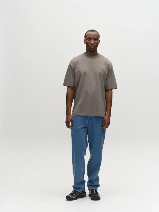 Gabba Nigel Boxy Tricou Castor Gri