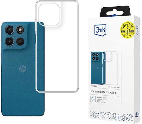 3MK Back Cover Plastic Transparent (Motorola Moto G57 Power)