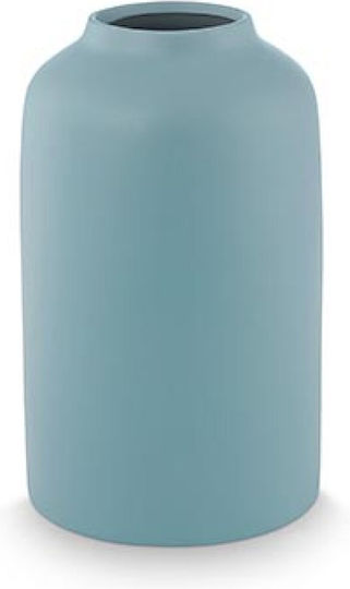 PiP Studio Dekorative Keramikvase Blau