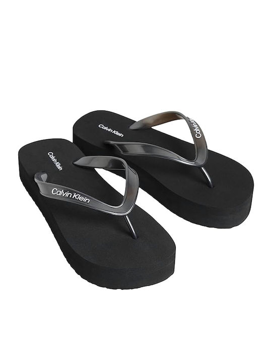 Calvin Klein Șlapi Negri Calvin Klein Șlapi Negri