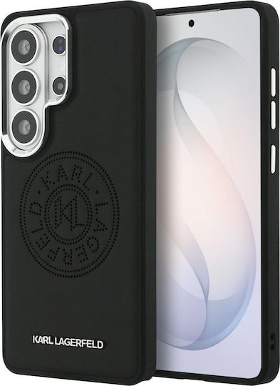Karl Lagerfeld Perforierte Kl Back Cover Kunststoff / Silikon Schwarz Galaxy S26 Ultra