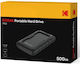 Kodak P110 USB 2.0 Hard Disk Extern 500GB 2.5" Negru