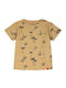 Kids Short-Sleeved Blouse Tabac Brown