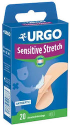 Urgo Sensitive Stretch Plasturi 20 Bucăți