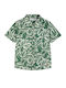 Kids Floral Short-Sleeved Multicolour Shirt