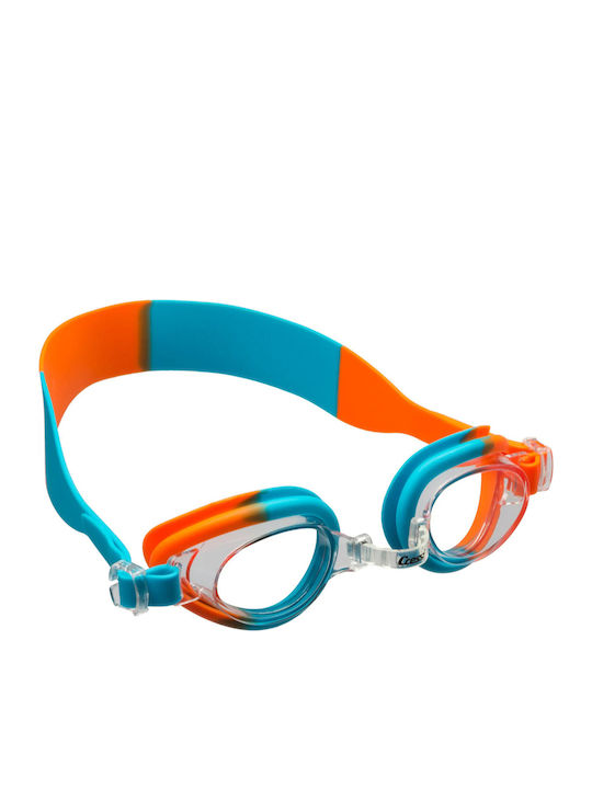 CressiSub Kids Swimming Goggles with Anti-Glare Lenses Orange