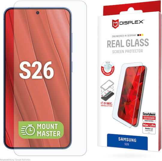Displex Echtes Glas 2D Gehärtetes Glas Galaxy S26