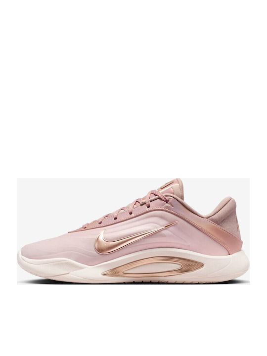 Nike A'One "Stone Mauve" Μπασκετικά Παπούτσια Stone Mauve / Silt Red / Metallic Red Bronze
