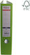 Optima Clasic & Premium A4 Binder Laminated Pp Paper Metal Edge 75 Mm Optima Classic Light Green