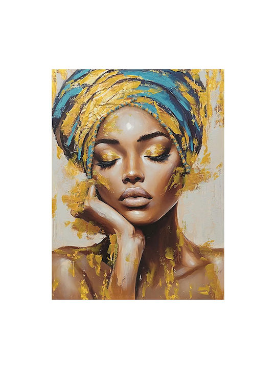 Marhome Woman Painting on Canvas 90x120cm