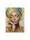 Marhome Woman Painting on Canvas 90x120cm