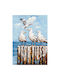 Marhome Birds And Sea Painting On Canvas 70x100cm
