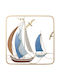 Marhome Multicolour Wall Decor Made of Metal 50.2x3.2x50.2cm