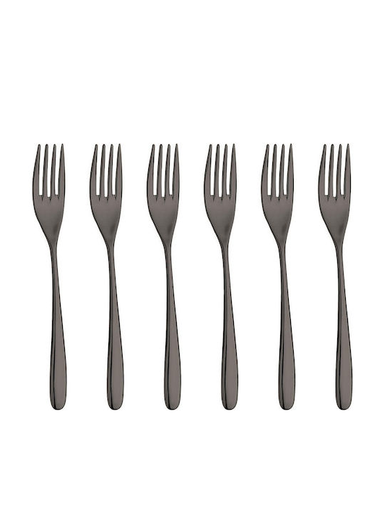 Inoxriv Novecento Set Furculițe de Masă Inox Gri 20,5cm 6 Bucăți