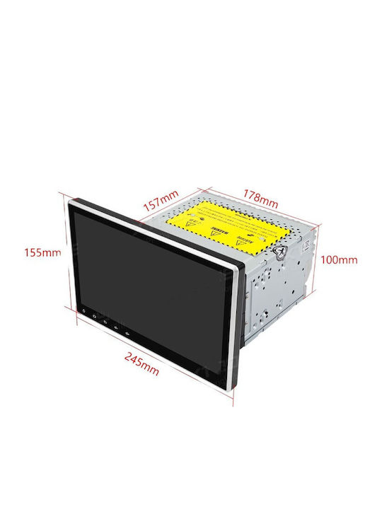 Ηχοσύστημα Αυτοκινήτου 2DIN (Bluetooth/USB) με Οθόνη Αφής 10"