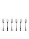 Raki Set Furculițe Alimentare Inox Gri 21.3cm 6 Bucăți