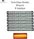 Spywolf First-class Led Strobe LKW-Volumenleuchten Gelbe 12led 12/24v 6000lm 6 Stück Tc-327