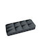 Raki Tăvi Pentru Tacâmuri De Sertar 39x16.5x5.2 Cm Gri