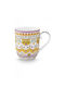 PiP Studio Lily & Lotus Mug Porcelain Multicolour 200ml