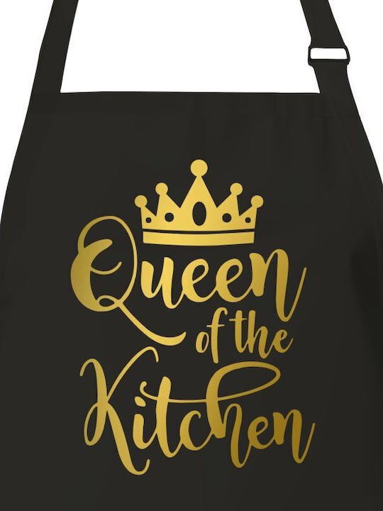 Queen Of The Kitchen Black Kitchen Apron 77734611