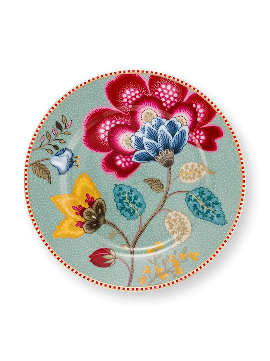 PiP Studio Blooming Tales Πιάτο Ρηχό Μπλε