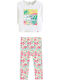 Kids Set with Leggings Summer 2 Pieces Printed