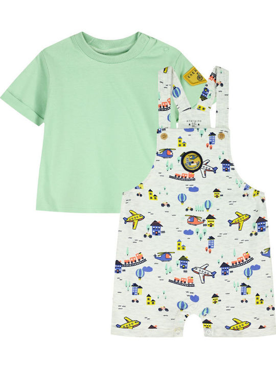 Energiers Kinderbekleidungssets Mit Shorts Mehrfarbig 2Stücke