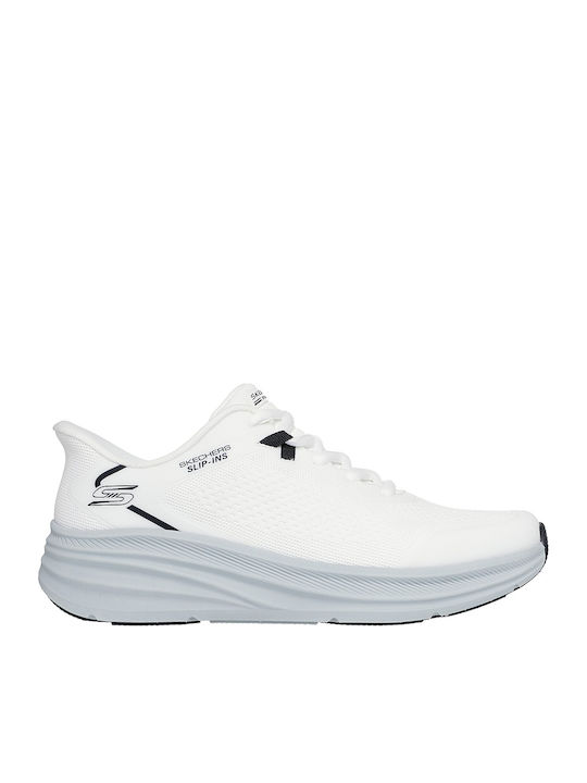 Skechers Slip-ins Ανδρικά Sneakers Λευκο / Γκρι