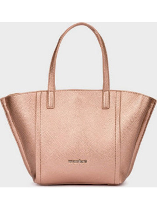 Women's Handbag Pink Gold