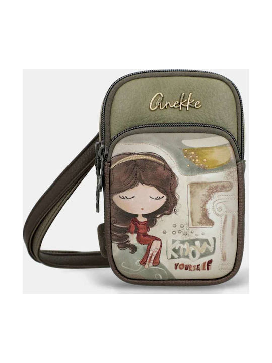 Damen Schulter Mehrfarbige Tasche
