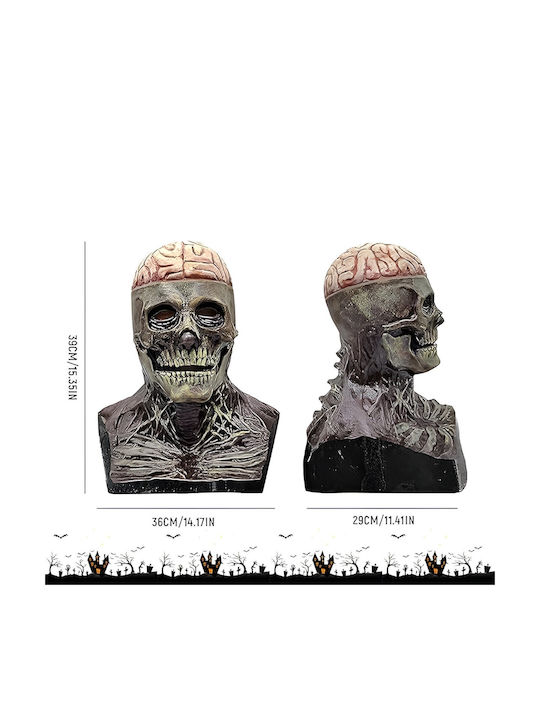 Scary Latex Skeleton Skull Zombie Halloween Mask