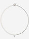 Buddha to Buddha Necklace Silver with Pearls