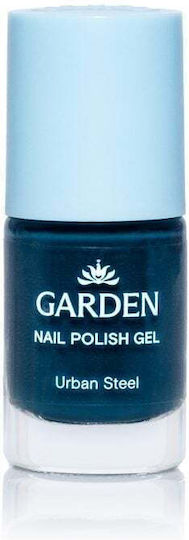 Garden Βερνίκι Νυχιών Μακράς Διαρκείας Urban Steel 10.5ml
