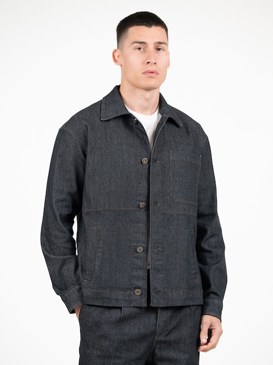 Vittorio Artist Μακρυμάνικo Overshirt Black 300...