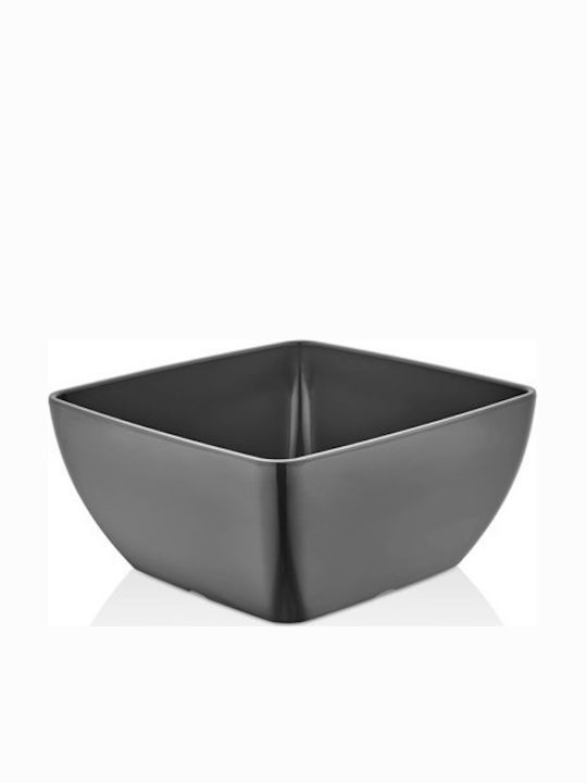 Raki Volma Салатник Меламин Сив 25x25x12см